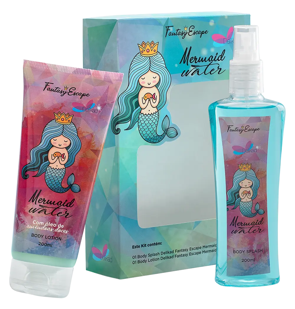 Kit Delikad Fantasy ESCAPE SEREIA ( body Splash+ Body Lotion )